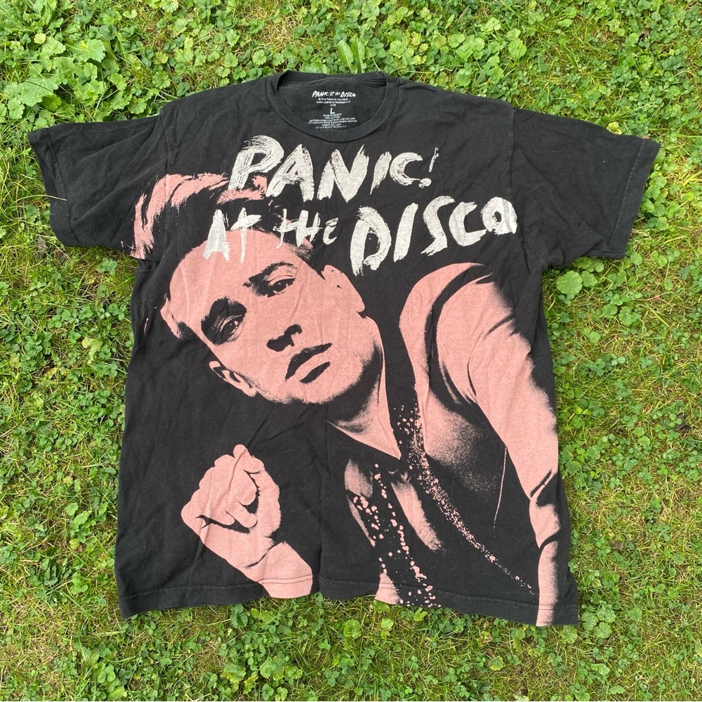 Panic At The Disco T-Shirt 2018 All Over Front Print Large (B)